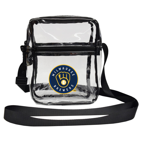 Milwaukee Brewers Clear Sideline Purse Stadium Approved MLB Bag Fan Gear