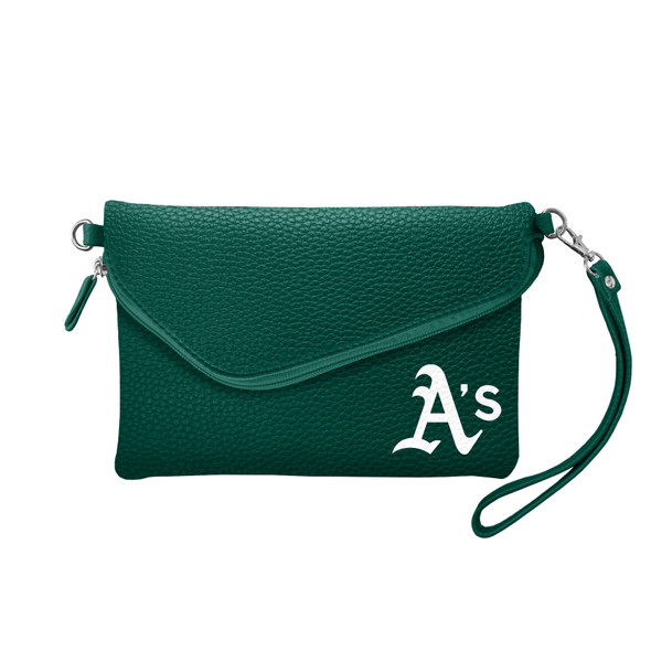 Oakland Athletics Pebble Crossbody Purse