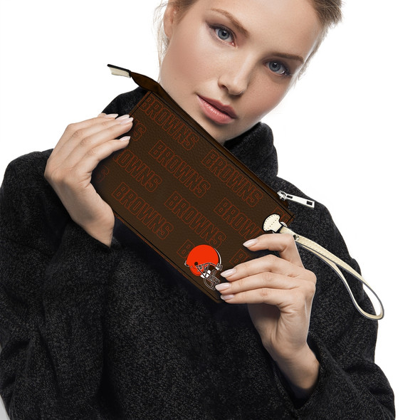 Cleveland Browns Victory Wristlet Wallet