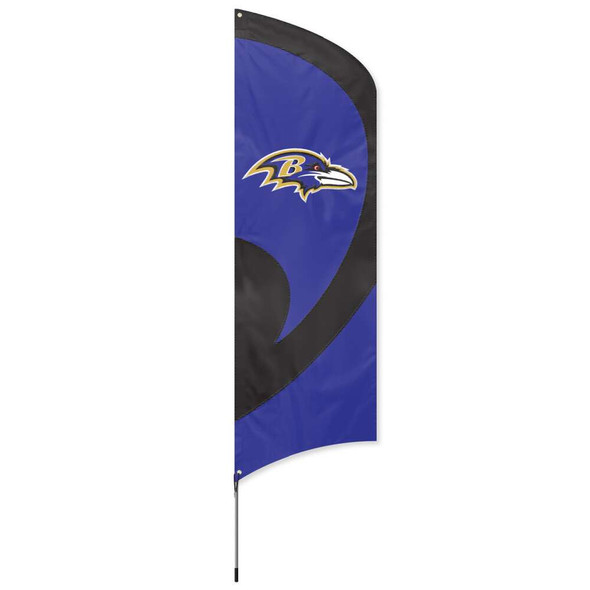 Baltimore Ravens Tall Team Flag Kit