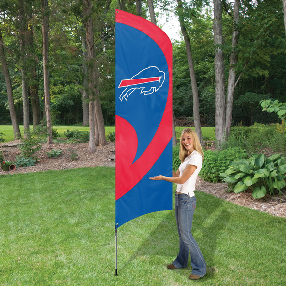 Buffalo Bills Tall Team Flag Kit