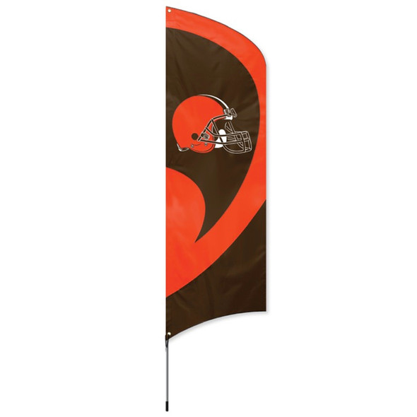 Cleveland Browns Tall Team Flag Kit