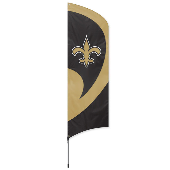New Orleans Saints Tall Team Flag Kit