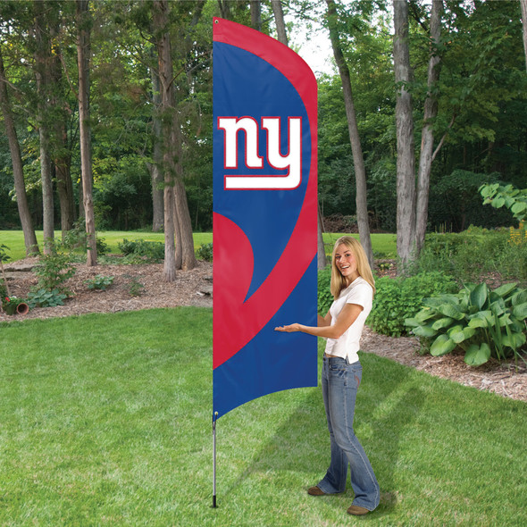 New York Giants Tall Team Flag Kit