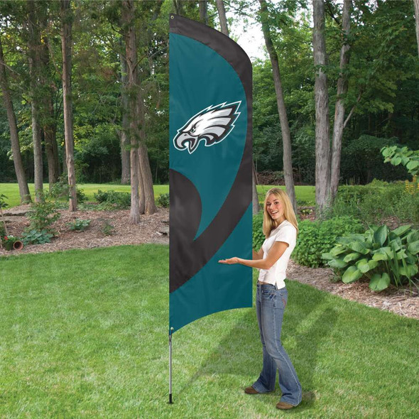 Philadelphia Eagles Tall Team Flag Kit