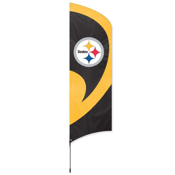Pittsburgh Steelers Tall Team Flag Kit