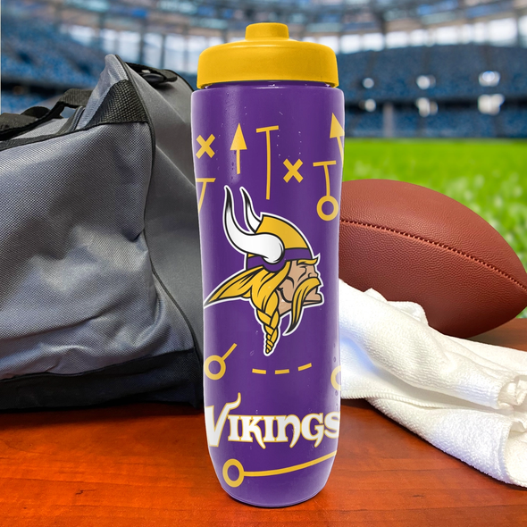 Minnesota Vikings Squeezy Water Bottle