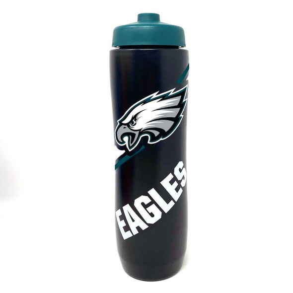 Philadelphia Eagles Squeezy Water Bottle Sports Drink Bottle Fan Gear