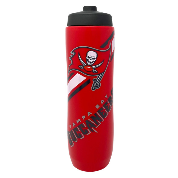 Tampa Bay Buccaneers Squeezy Water Bottle Sports Drink Bottle Fan Gear