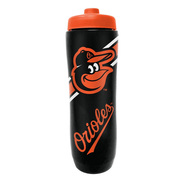 Baltimore Orioles Squeezy Water Bottle Sports Drink Bottle Fan Gear