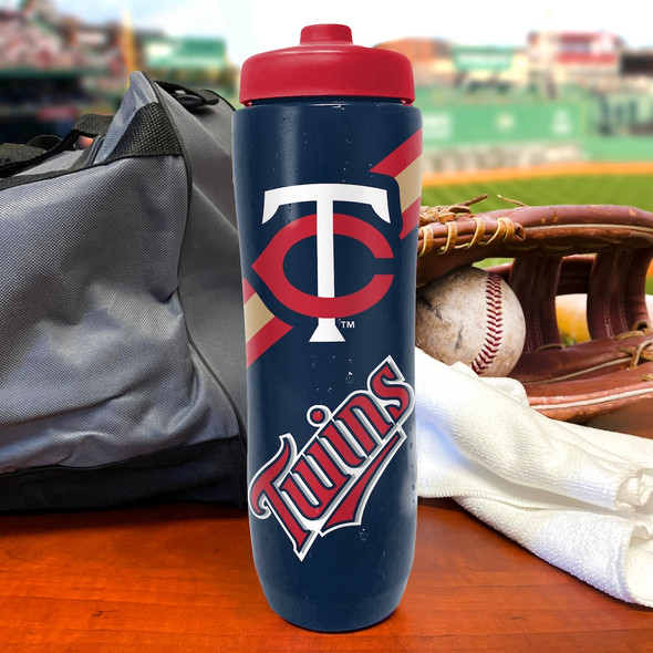 Minnesota Twins Squeezy Water Bottle