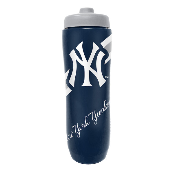 New York Yankees Squeezy Water Bottle Sports Drink Bottle Fan Gear