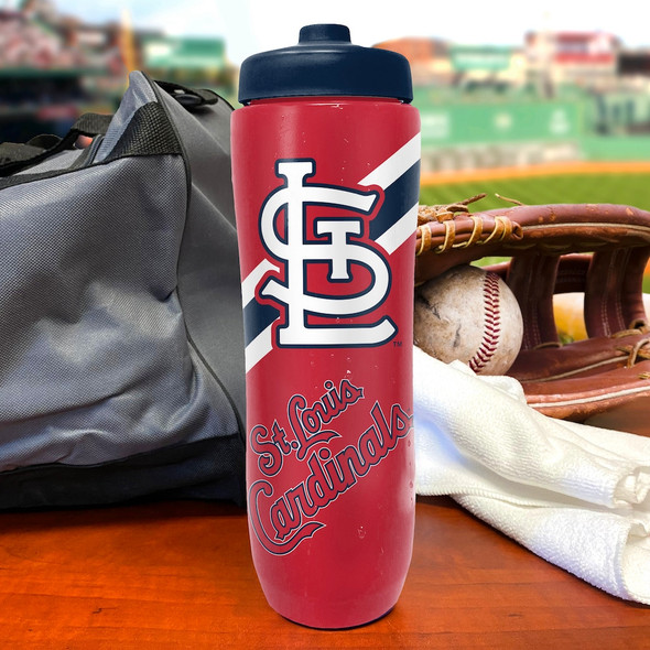 St. Louis Cardinals Squeezy Water Bottle Sports Drink Bottle Fan Gear