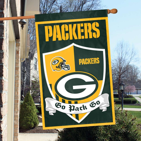 Green Bay Packers Shield Banner