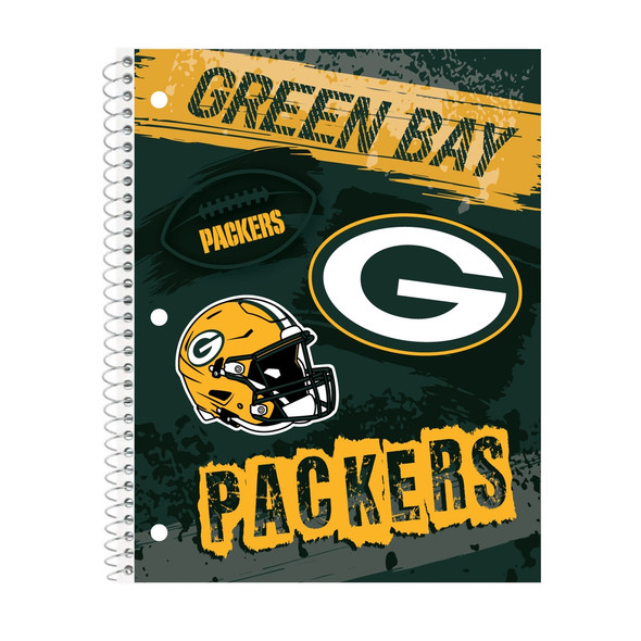 Green Bay Packers Spiral Notebook NFL School Office Writing Journal