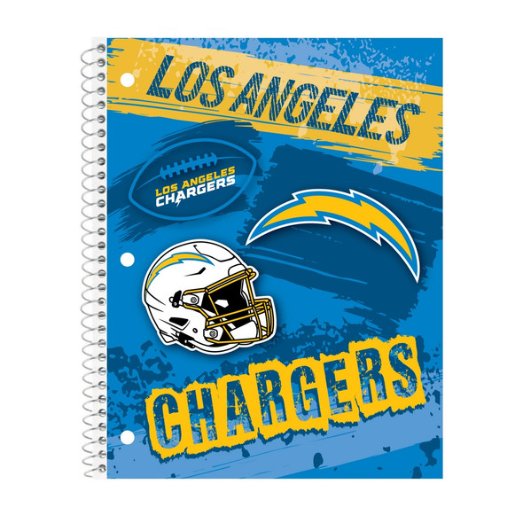 Los Angeles Chargers Spiral Notebook NFL School Office Writing Journal