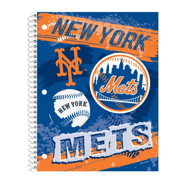 New York Mets Spiral Notebook MLB School Office Writing Journal