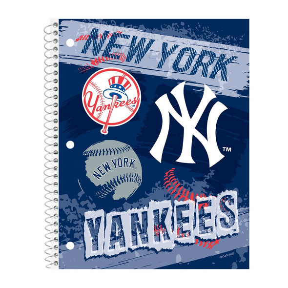 New York Yankees Spiral Notebook MLB School Office Writing Journal