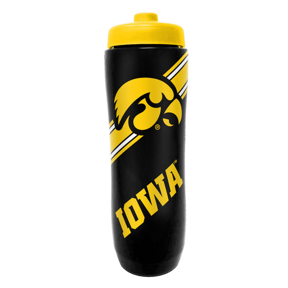 Iowa Hawkeyes Squeezy Water Bottle