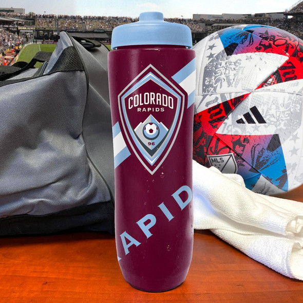 Colorado Rapids Squeezy Water Bottle