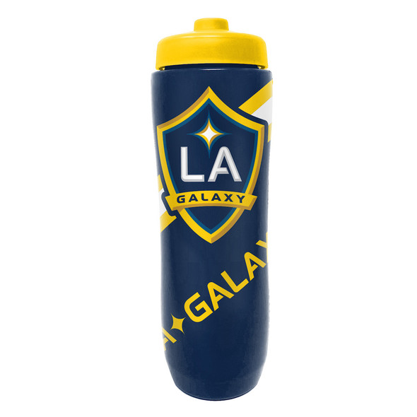LA Galaxy Squeezy Water Bottle Sports Drink Bottle Fan Gear