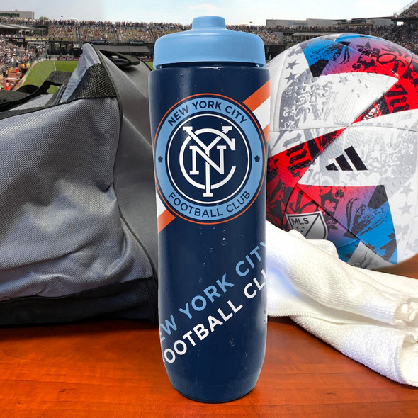 New York City FC Squeezy Water Bottle