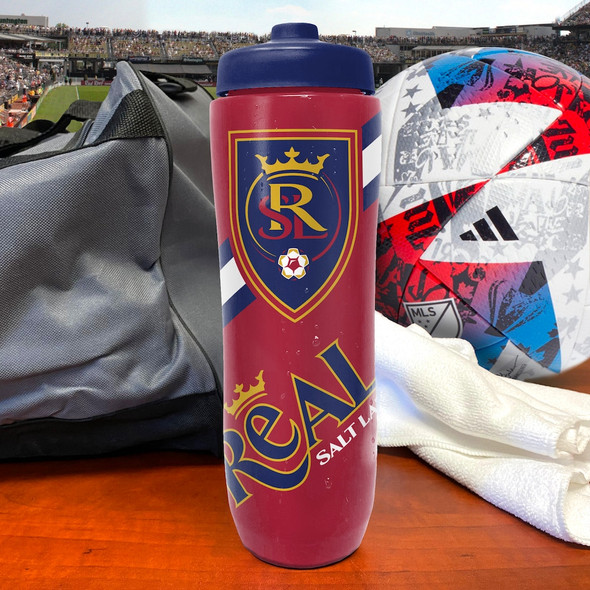 Real Salt Lake Squeezy Water Bottle