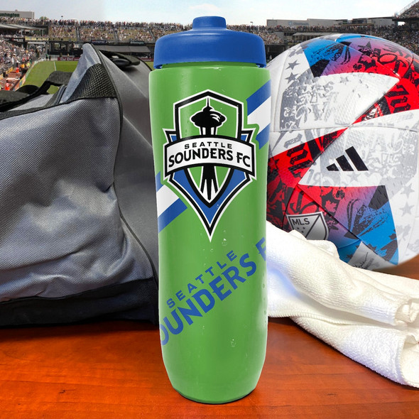 Seattle Sounders Squeezy Water Bottle