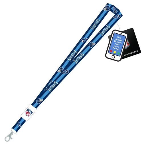 Tennessee Titans Charging Lanyard iPhone iPad USB Cable NFL Fan Gear