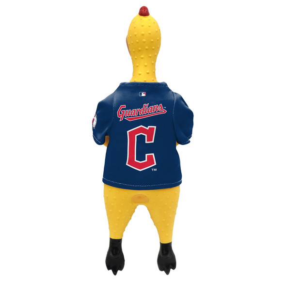 Cleveland Guardians Team Rubber Chicken Toy