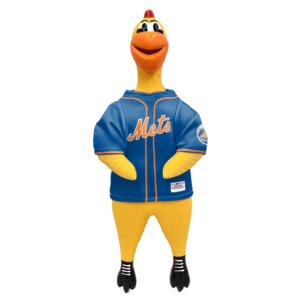 New York Mets Team Rubber Chicken Toy