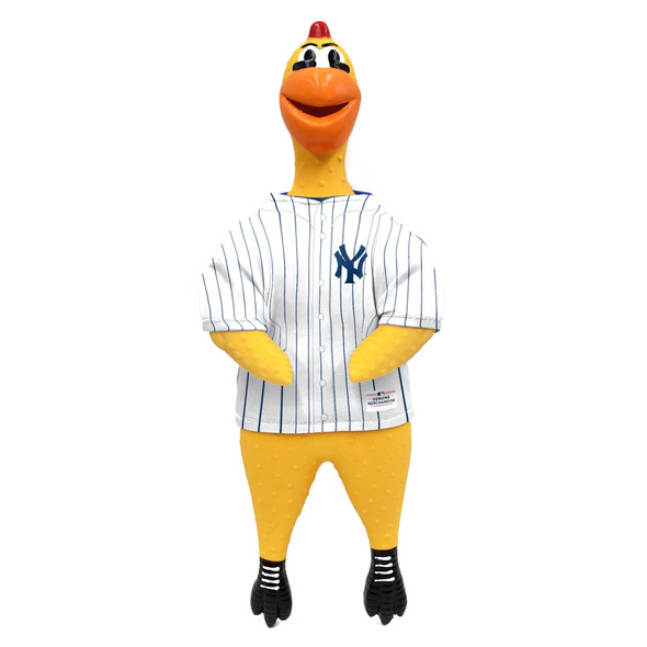 New York Yankees Team Rubber Chicken Toy