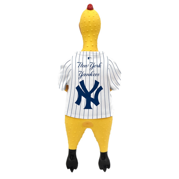 New York Yankees Team Rubber Chicken Toy