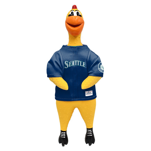 Seattle Mariners Team Rubber Chicken Toy