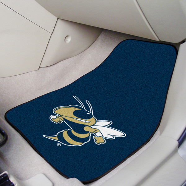 Georgia Tech 2-pc Carpet Car Mat Set 17"x27"