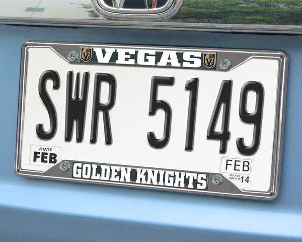 NHL - Vegas Golden Knights License Plate Frame 6.25"x12.25"