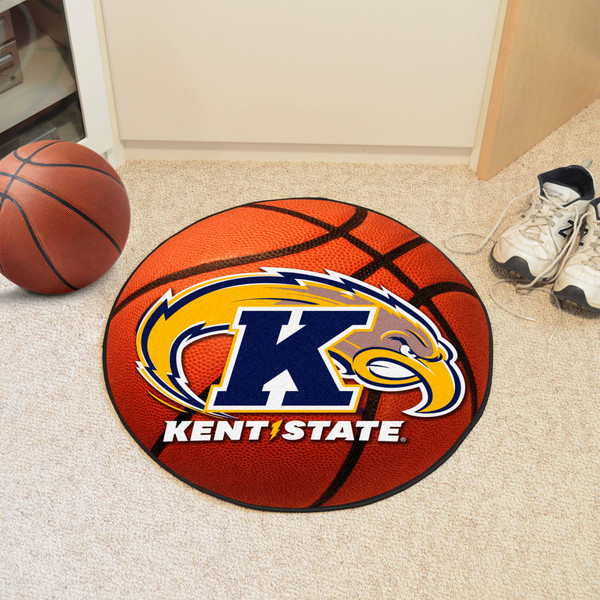 Kent State University Basketball Mat 27" diameter