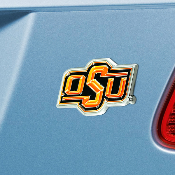 Oklahoma State University Color Emblem  3"x3.2"