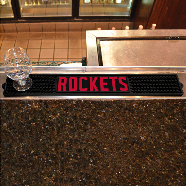 NBA - Houston Rockets Drink Mat 3.25"x24"