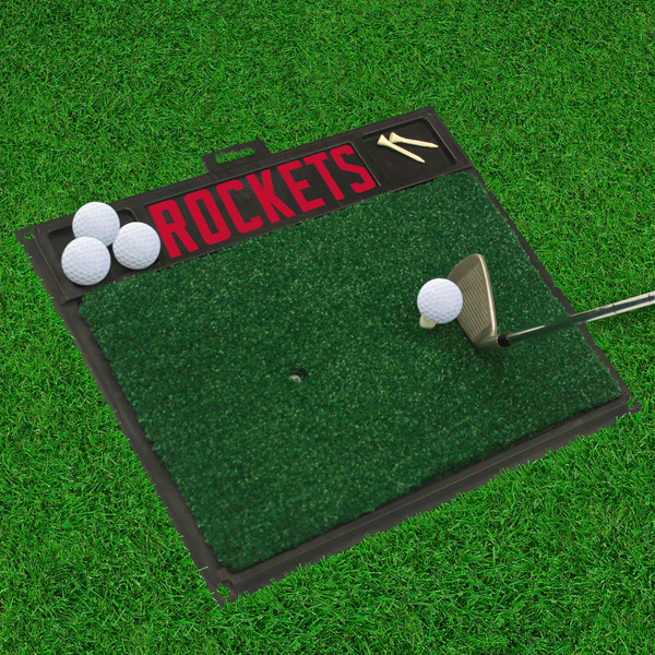 NBA - Houston Rockets Golf Hitting Mat 20" x 17"