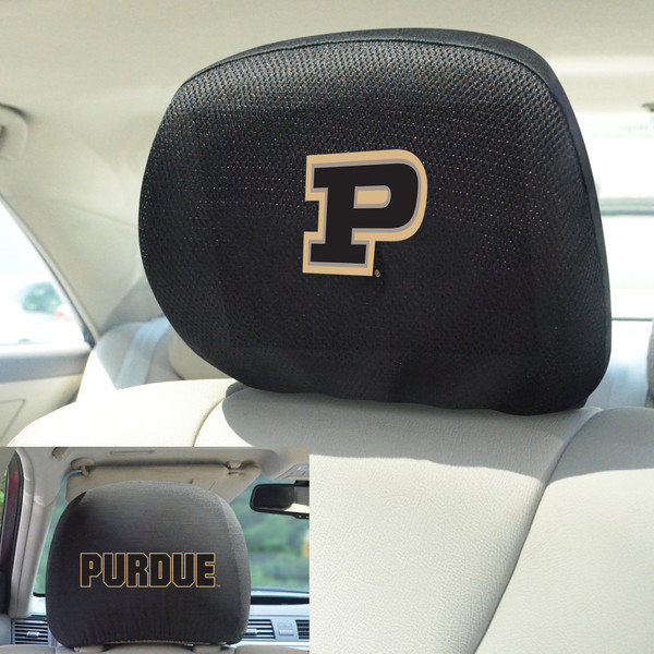 Purdue University Head Rest Cover 10"x13"