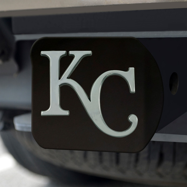 MLB - Kansas City Royals Hitch Cover - Black 3.4"x4"