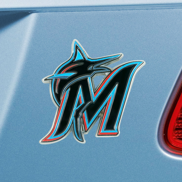 MLB - Miami Marlins Color Emblem  3"x3.2"