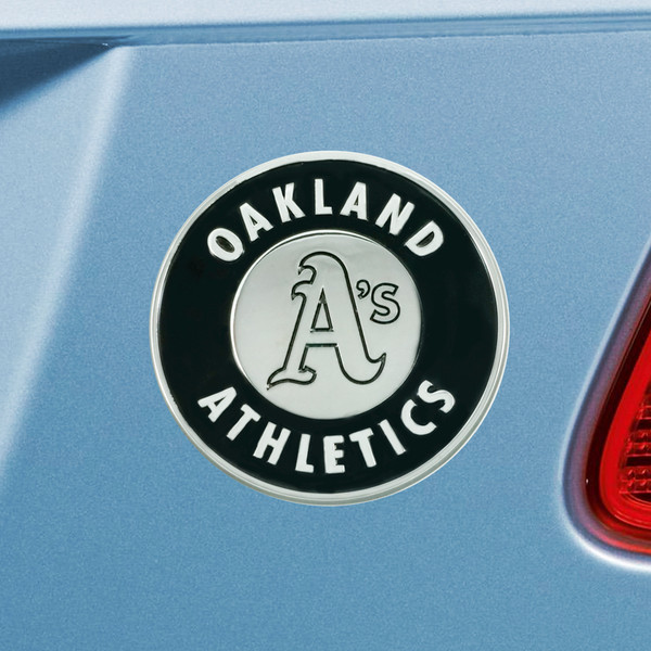 MLB - Oakland Athletics Chrome Emblem 3"x3.2"