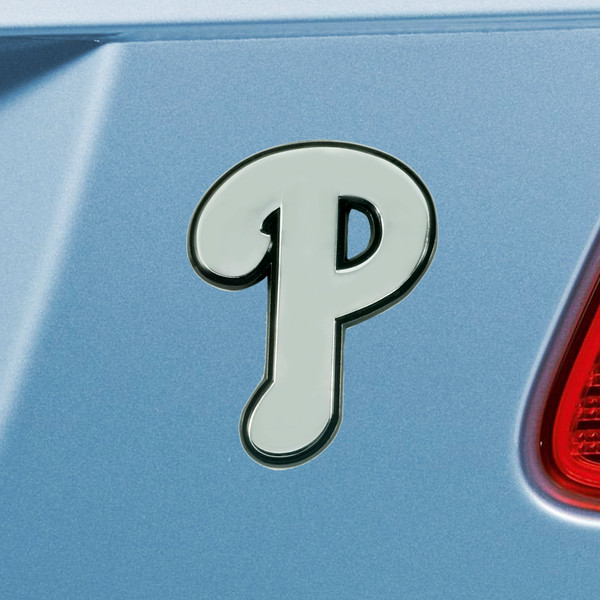 MLB - Philadelphia Phillies Chrome Emblem 3"x3.2"