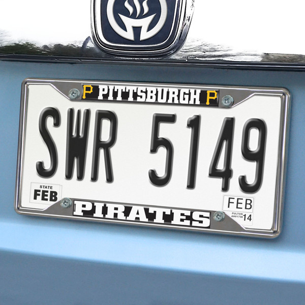 MLB - Pittsburgh Pirates License Plate Frame 6.25"x12.25"