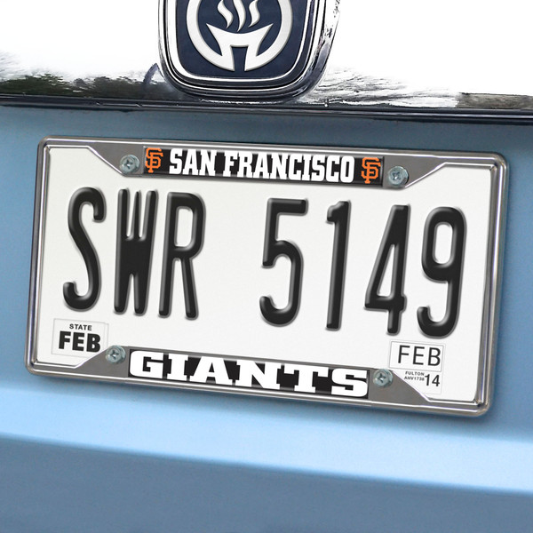 MLB - San Francisco Giants License Plate Frame 6.25"x12.25"