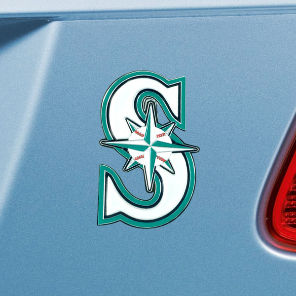 MLB - Seattle Mariners Color Emblem  3"x3.2"