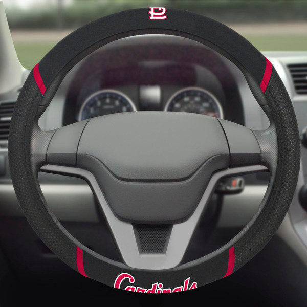 MLB - St. Louis Cardinals Steering Wheel Cover 15"x15"