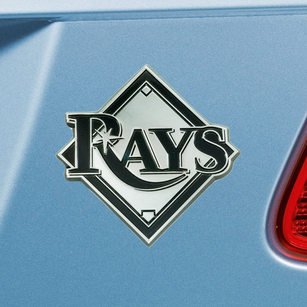 MLB - Tampa Bay Rays Chrome Emblem 3"x3.2"